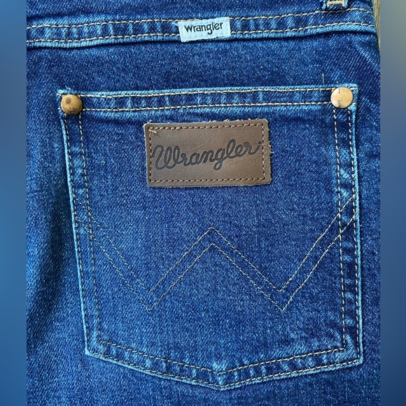 LIKE NEW 24x30 Wrangler Westward 626 Bootcut Jeans in Twin Bridges - Picture 7 of 10